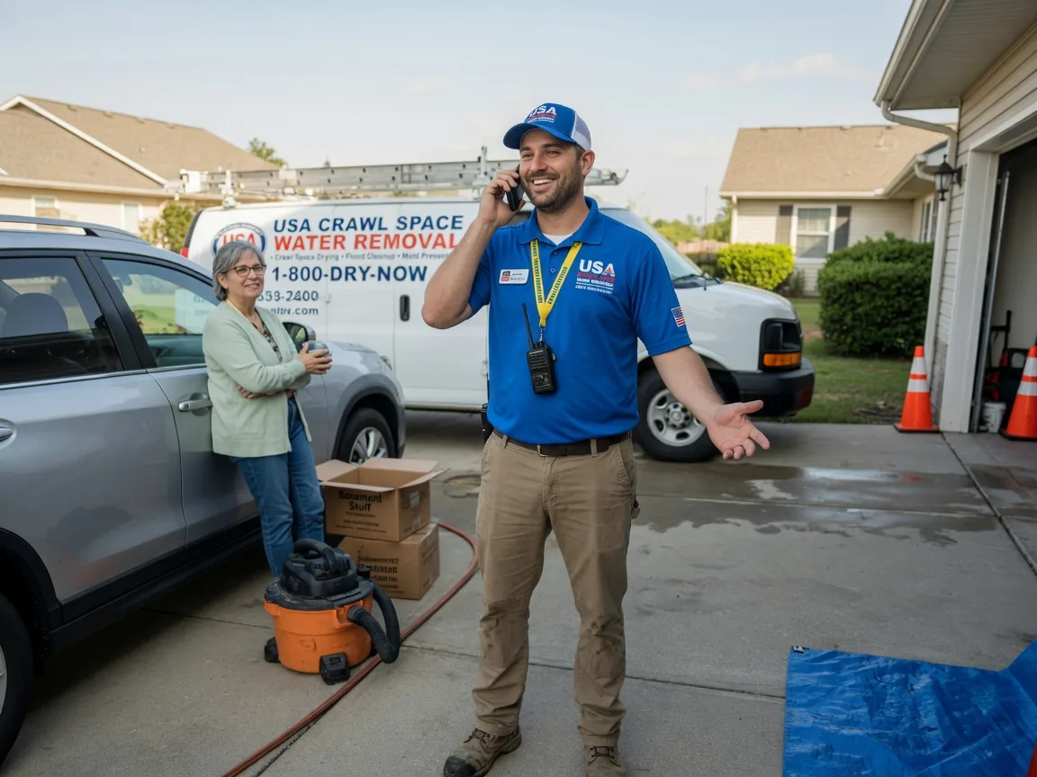 Crawl Space Water Removal Gypsum, OH FAQs